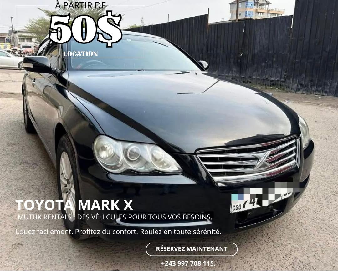 TOYOTA MARK X — ÉLÉGANCE & PERFORMANCE